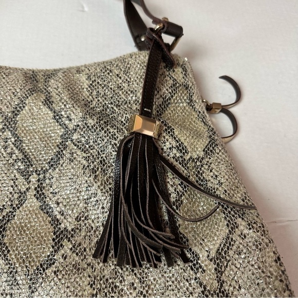 Stella & Dot Python shoulder Handbag - Picture 3 of 10